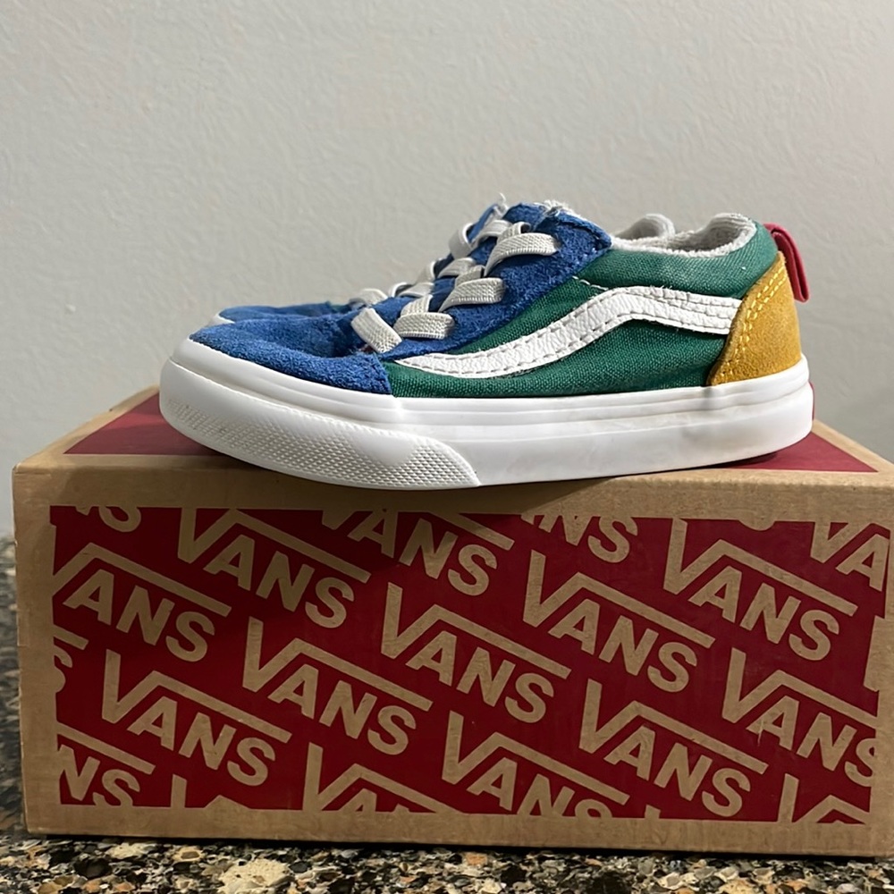 Toddler vans Skool elastic